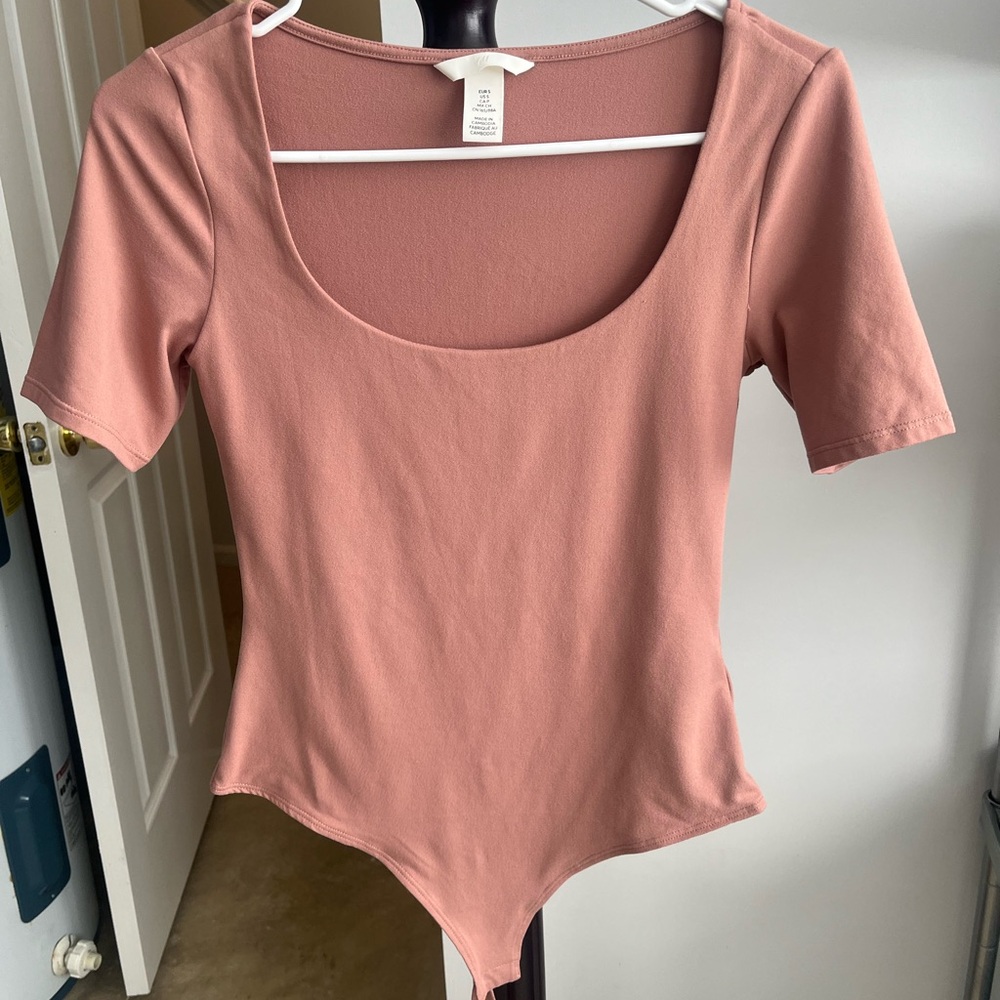 H&M Dusty Rose Bodysuit
